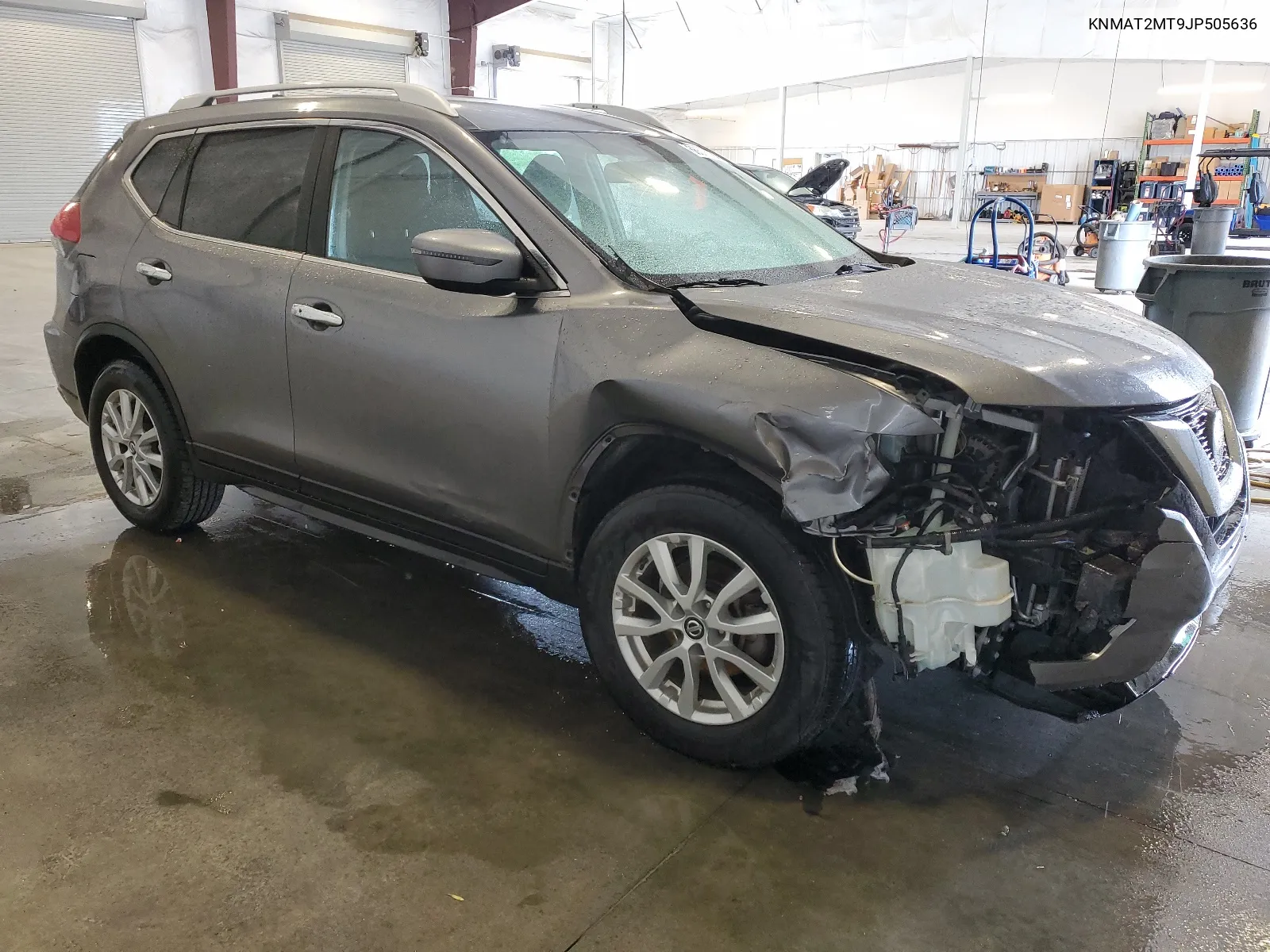 2018 Nissan Rogue S VIN: KNMAT2MT9JP505636 Lot: 66575104