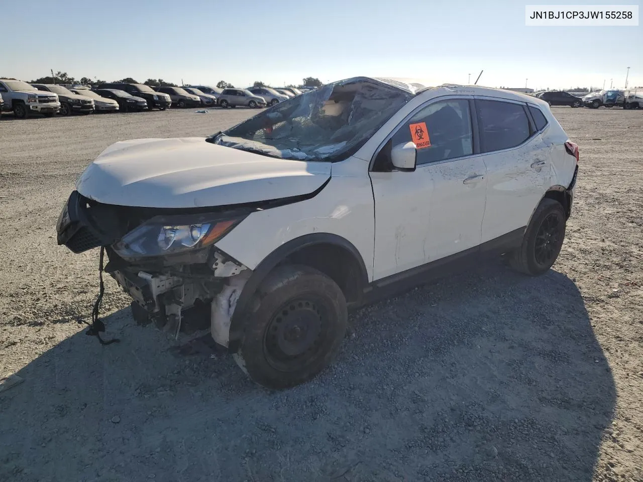 2018 Nissan Rogue Sport S VIN: JN1BJ1CP3JW155258 Lot: 66592044