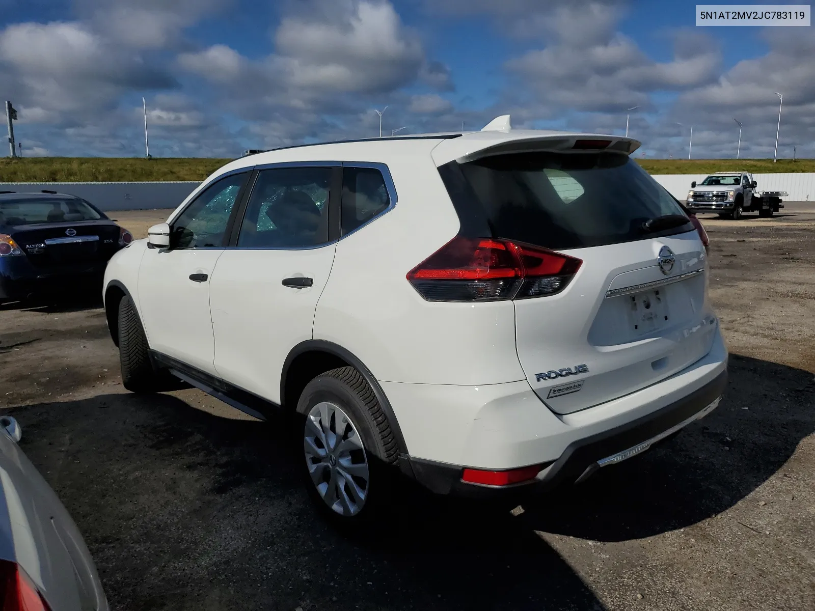 2018 Nissan Rogue S VIN: 5N1AT2MV2JC783119 Lot: 66685654