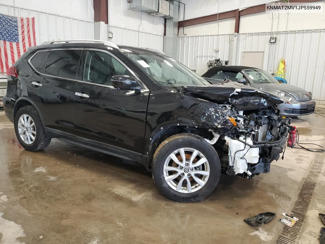 2018 Nissan Rogue S VIN: KNMAT2MV1JP559949 Lot: 66698504