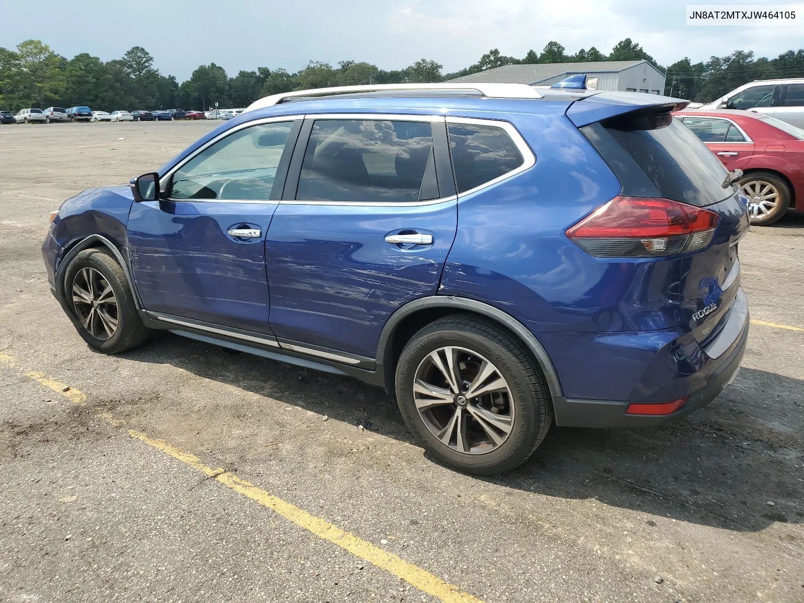 2018 Nissan Rogue S VIN: JN8AT2MTXJW464105 Lot: 66877304