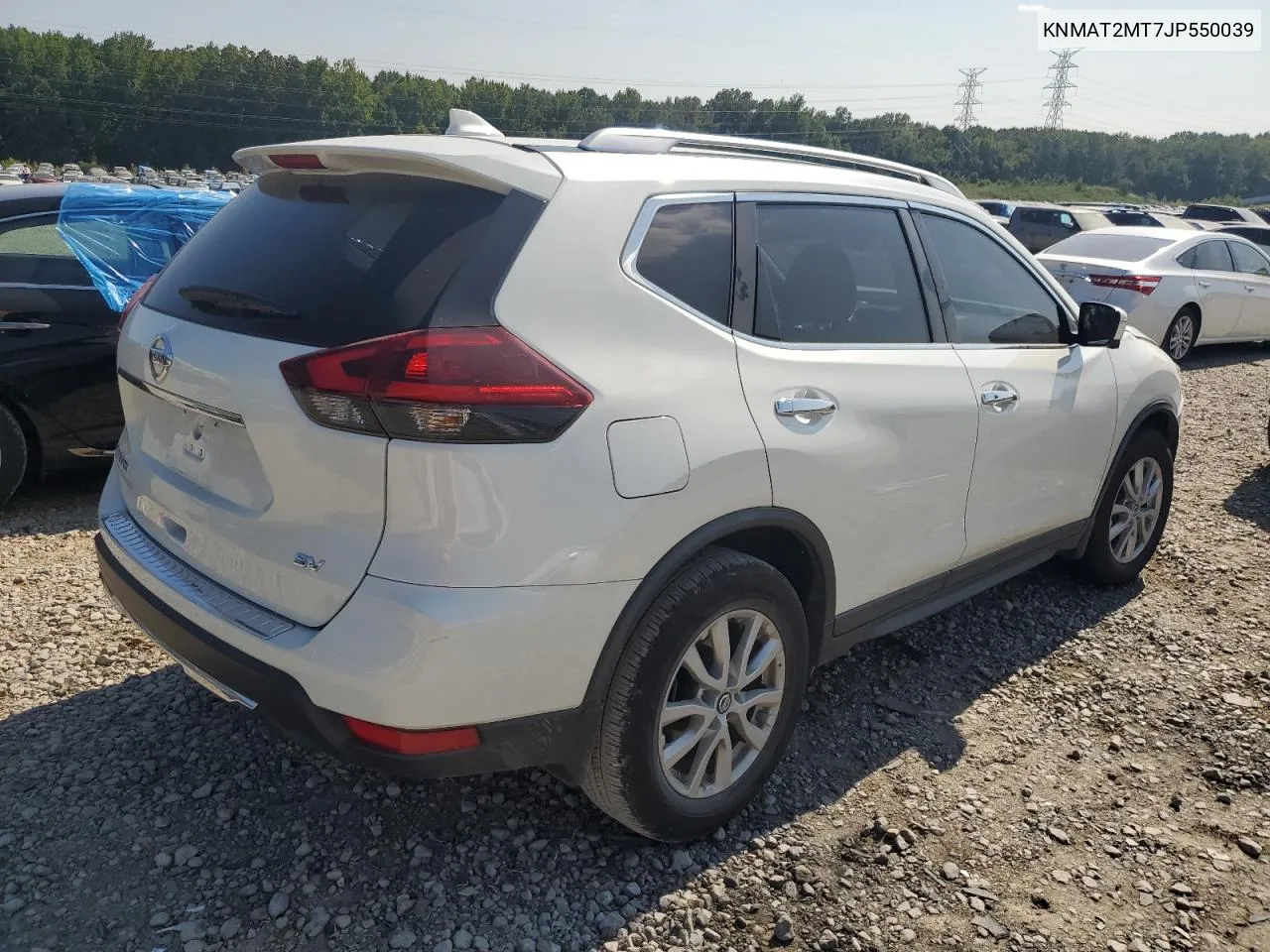 2018 Nissan Rogue S VIN: KNMAT2MT7JP550039 Lot: 66985994