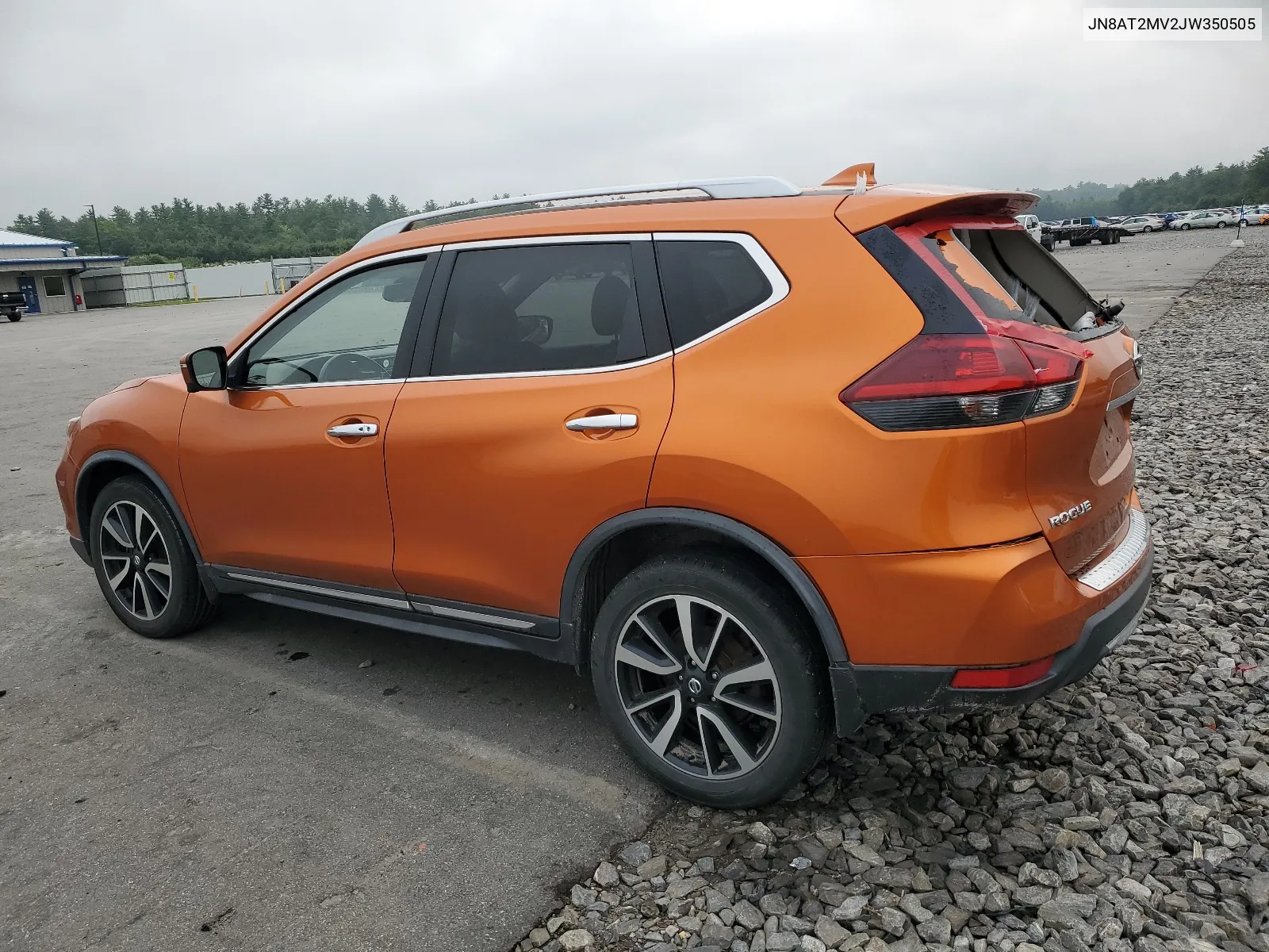 2018 Nissan Rogue S VIN: JN8AT2MV2JW350505 Lot: 67050934