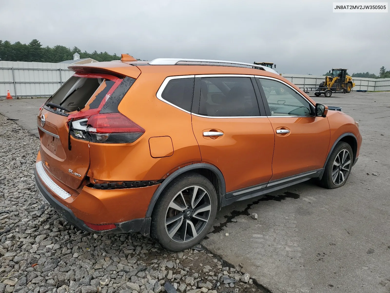 2018 Nissan Rogue S VIN: JN8AT2MV2JW350505 Lot: 67050934