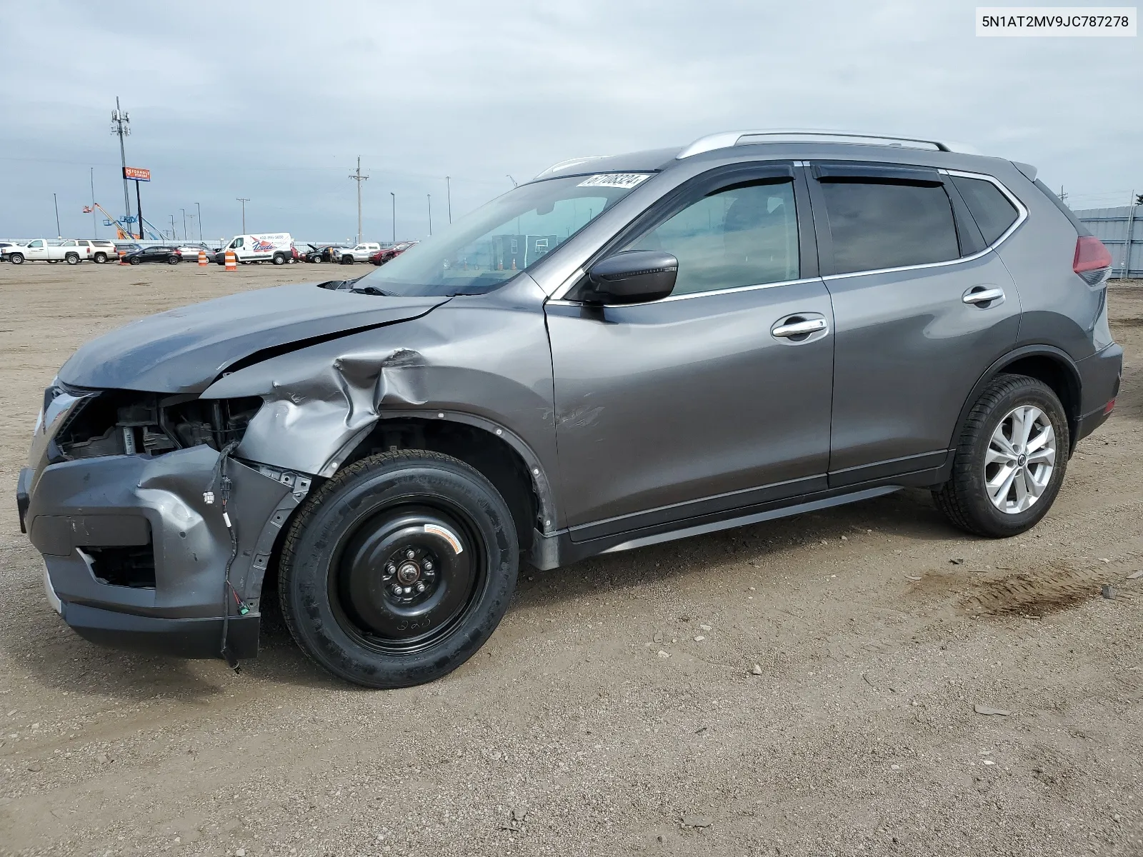 2018 Nissan Rogue S VIN: 5N1AT2MV9JC787278 Lot: 67108324