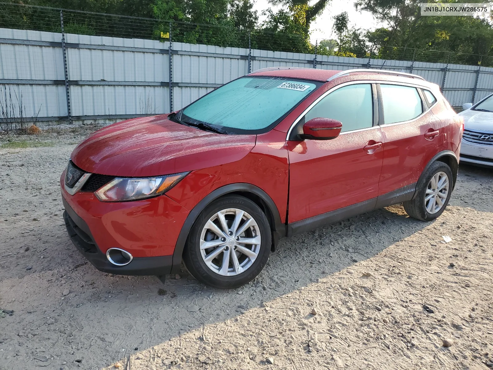 2018 Nissan Rogue Sport S VIN: JN1BJ1CRXJW286575 Lot: 67386034