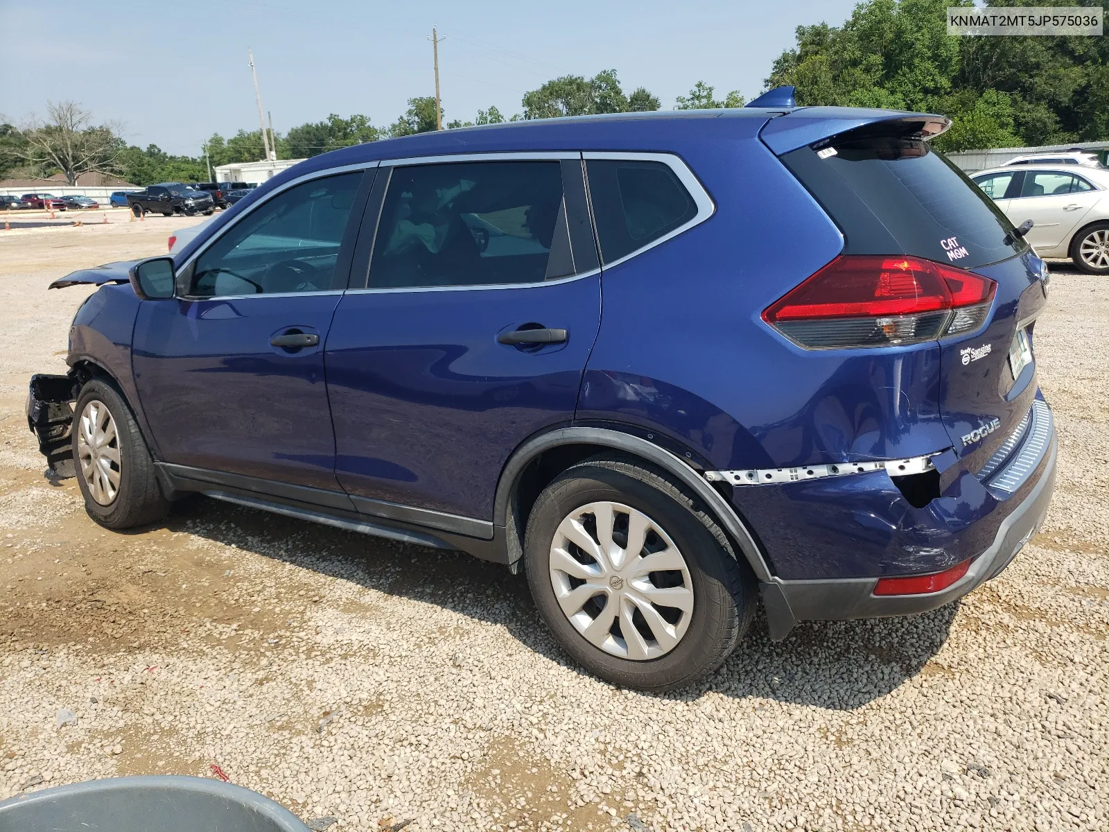 2018 Nissan Rogue S VIN: KNMAT2MT5JP575036 Lot: 67388904