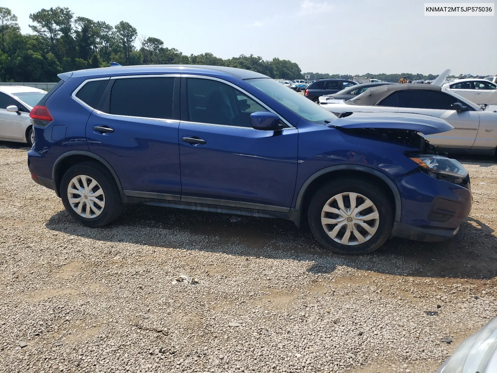 2018 Nissan Rogue S VIN: KNMAT2MT5JP575036 Lot: 67388904