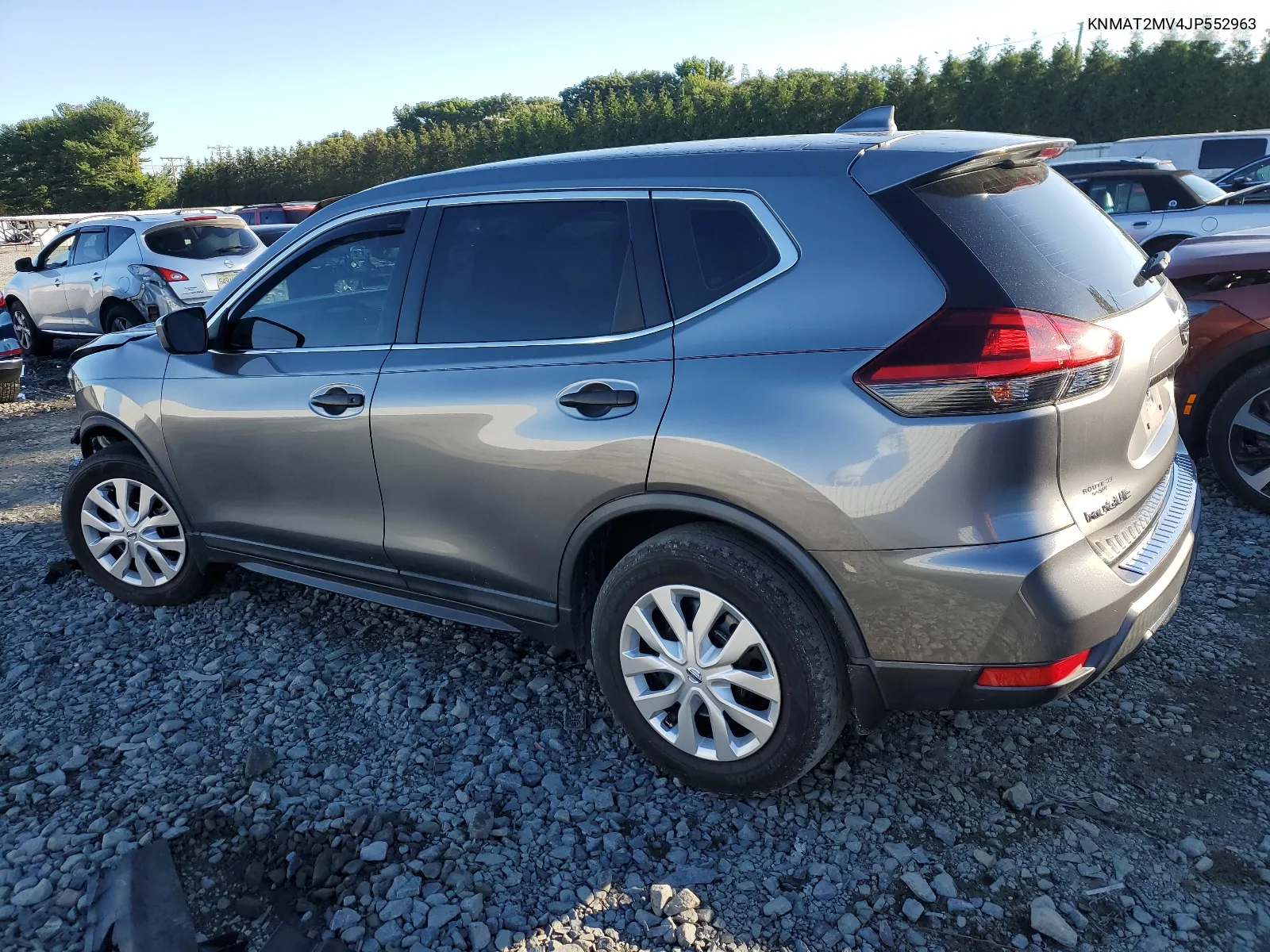 2018 Nissan Rogue S VIN: KNMAT2MV4JP552963 Lot: 67442274