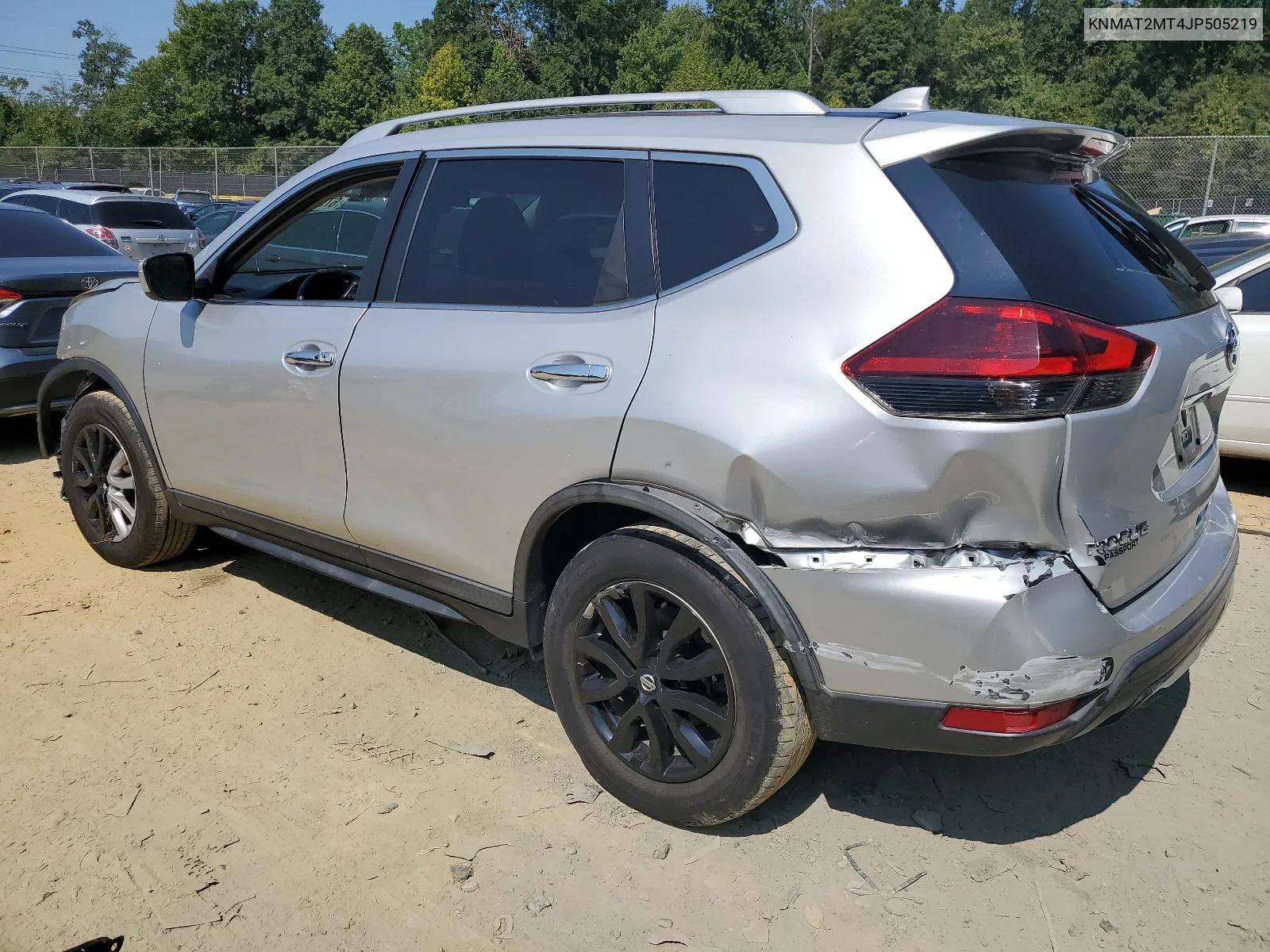 2018 Nissan Rogue S VIN: KNMAT2MT4JP505219 Lot: 67525384