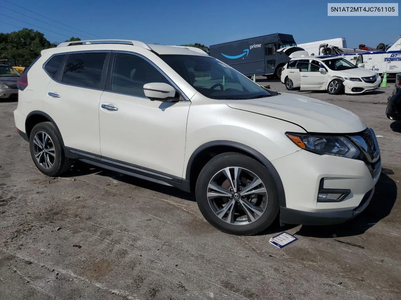 2018 Nissan Rogue S VIN: 5N1AT2MT4JC761105 Lot: 67550584