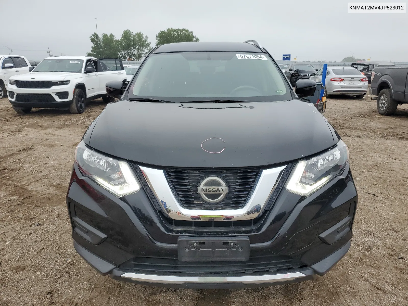 KNMAT2MV4JP523012 2018 Nissan Rogue S