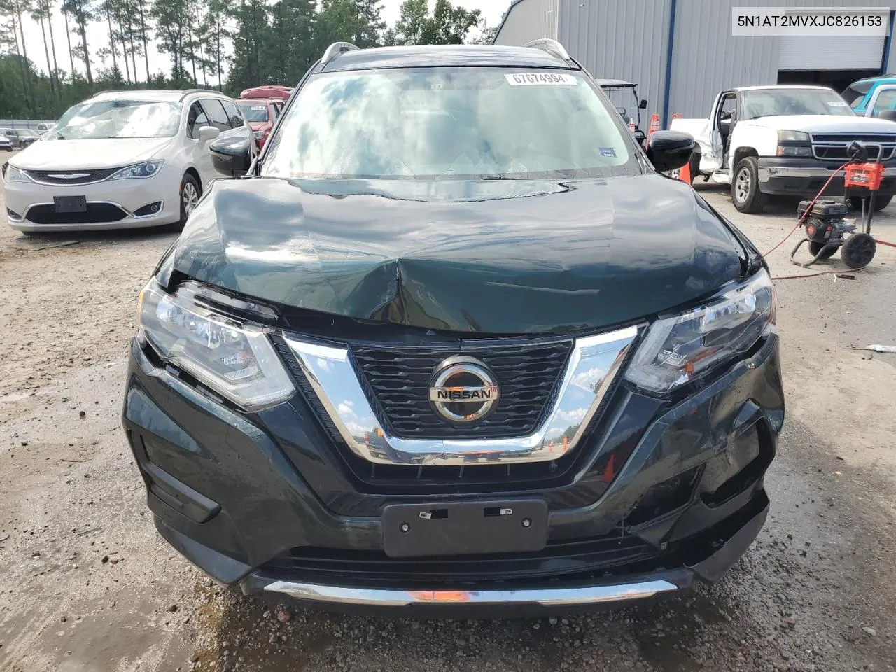 5N1AT2MVXJC826153 2018 Nissan Rogue S