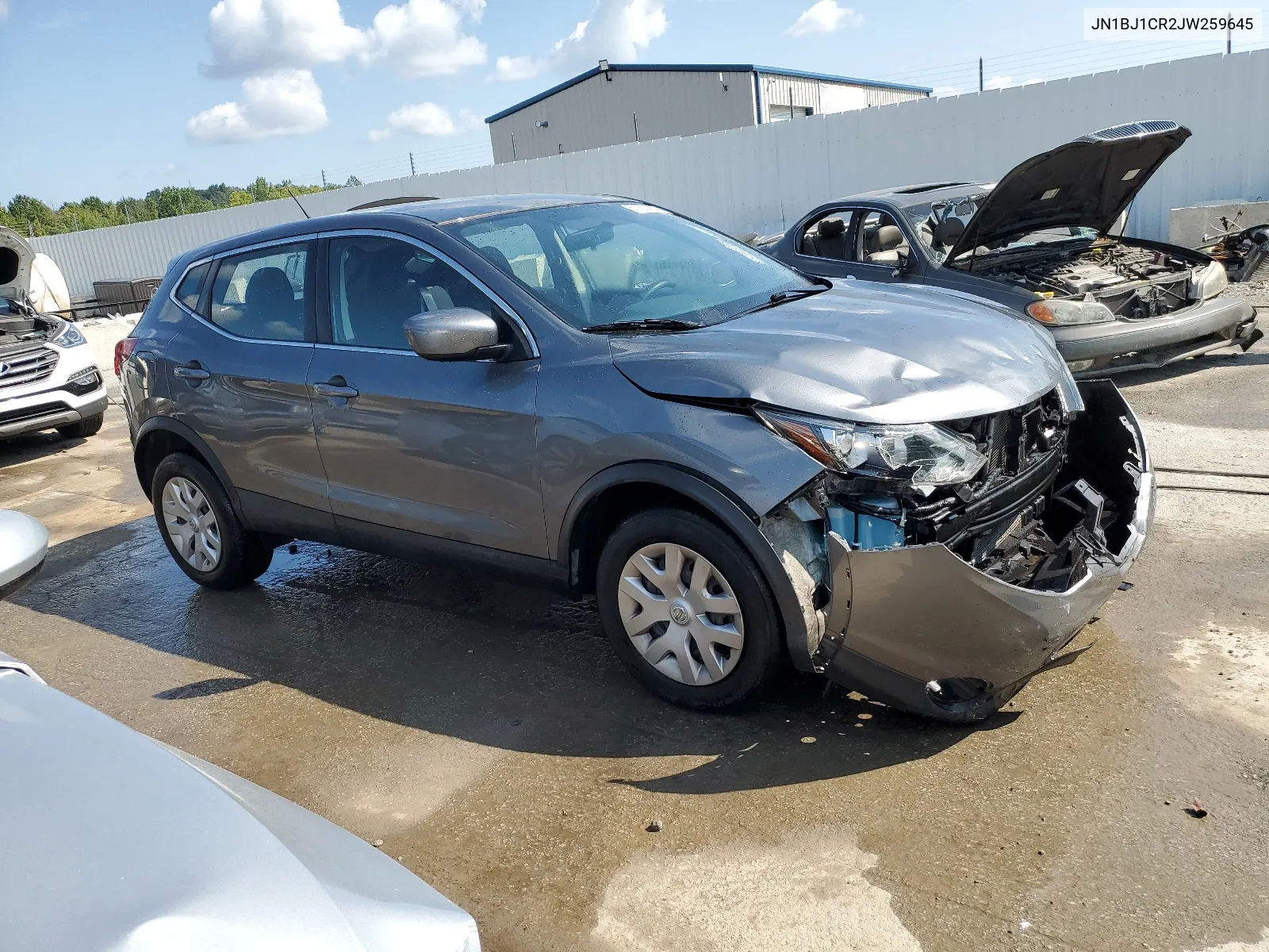 JN1BJ1CR2JW259645 2018 Nissan Rogue Sport S