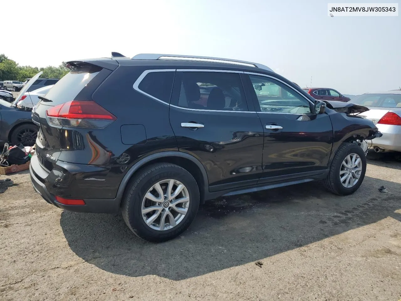 2018 Nissan Rogue S VIN: JN8AT2MV8JW305343 Lot: 67803974