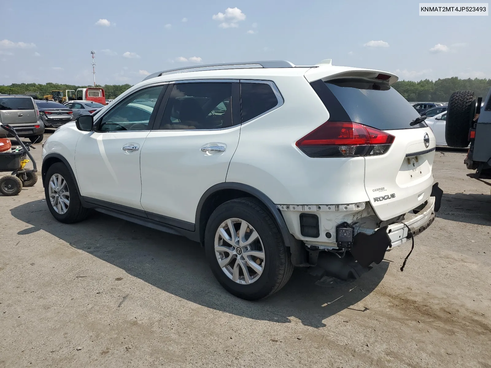 2018 Nissan Rogue S VIN: KNMAT2MT4JP523493 Lot: 67818094