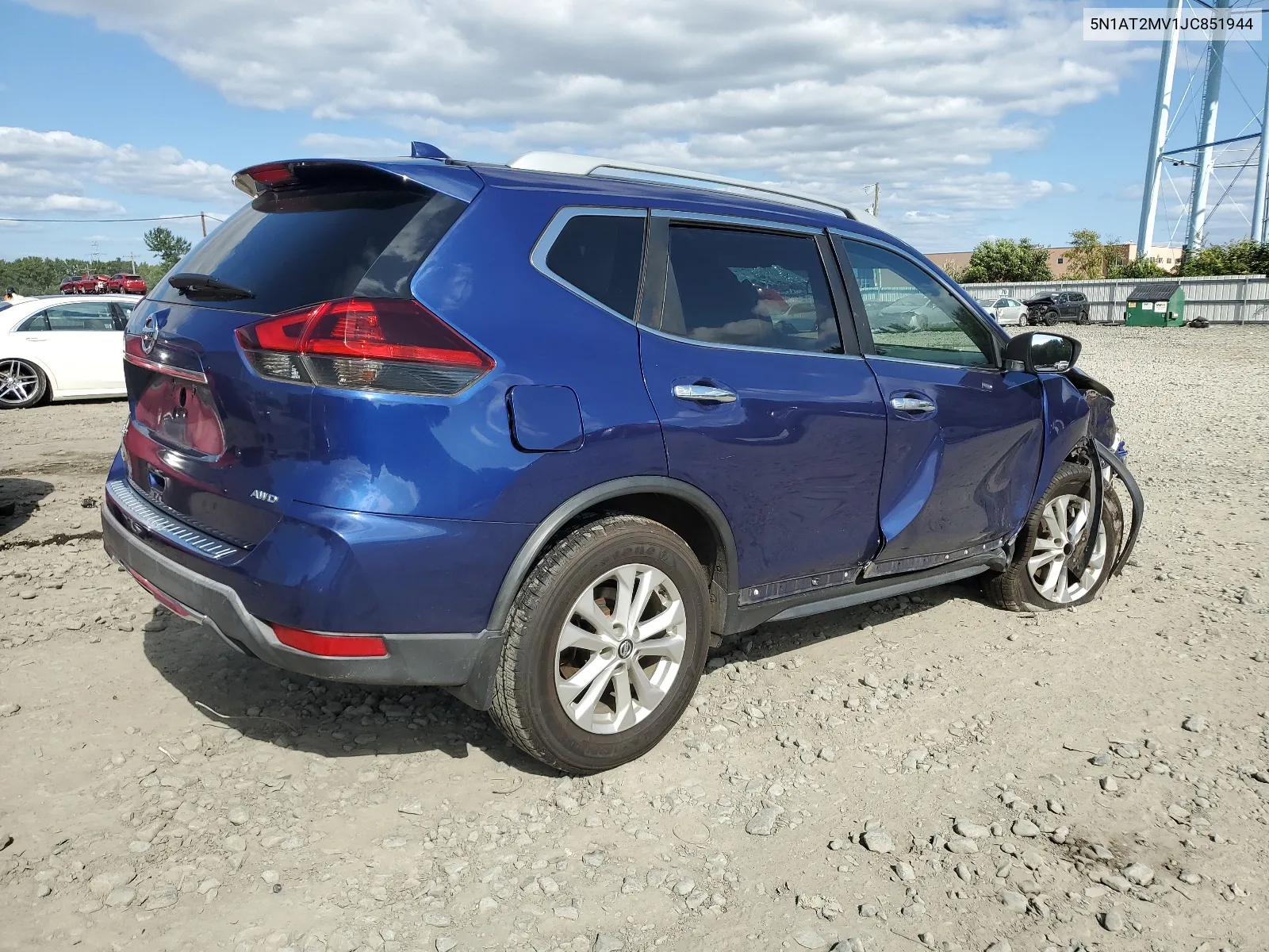 2018 Nissan Rogue S VIN: 5N1AT2MV1JC851944 Lot: 67895574