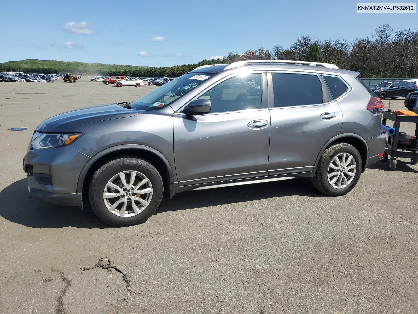 2018 Nissan Rogue S VIN: KNMAT2MV4JP582612 Lot: 67982674