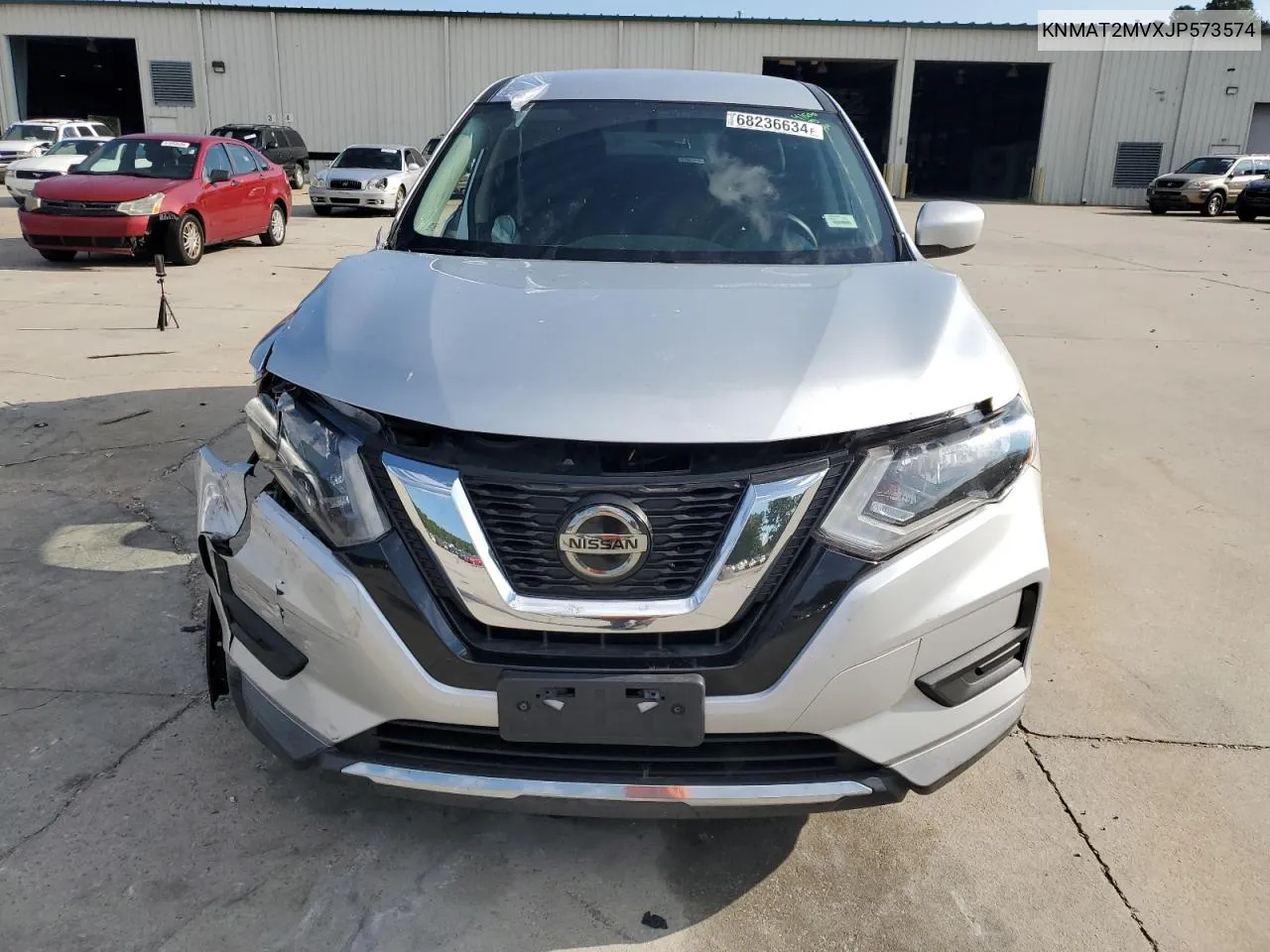 2018 Nissan Rogue S VIN: KNMAT2MVXJP573574 Lot: 68236634