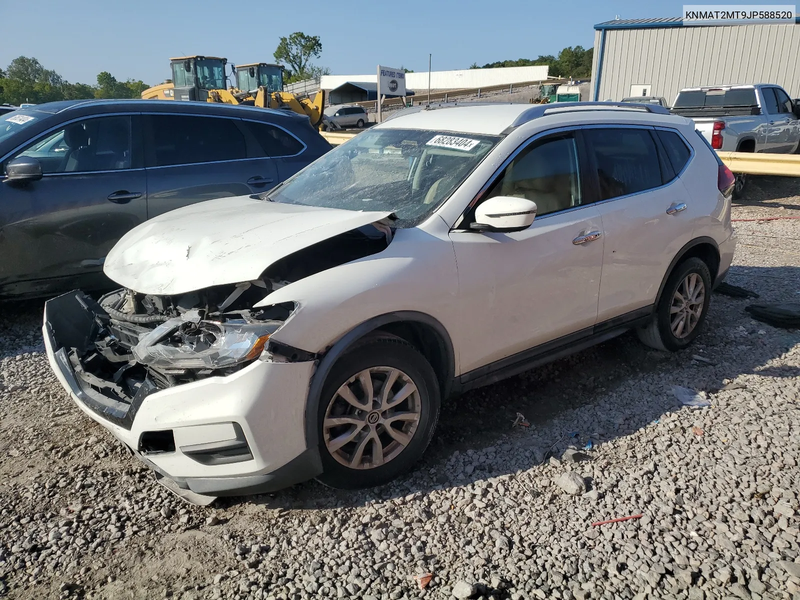 2018 Nissan Rogue S VIN: KNMAT2MT9JP588520 Lot: 68283404