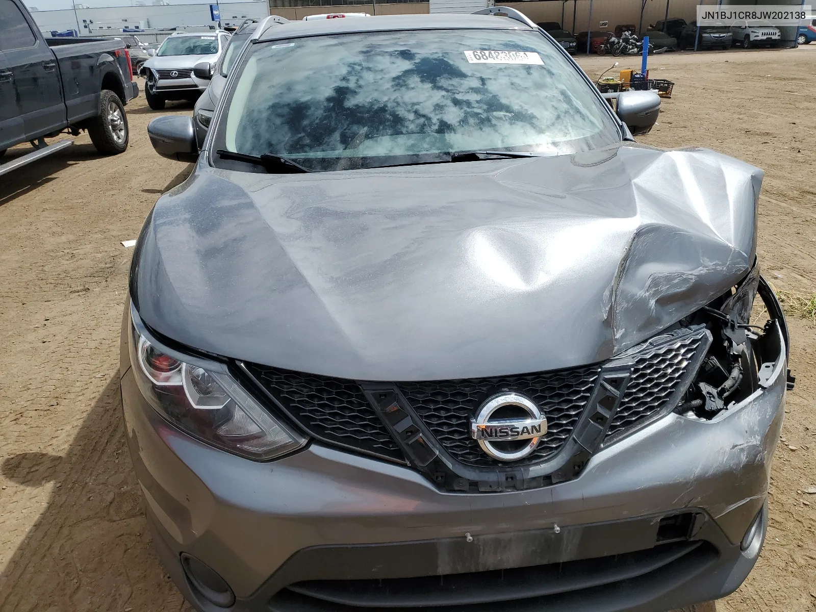 2018 Nissan Rogue Sport S VIN: JN1BJ1CR8JW202138 Lot: 68483064