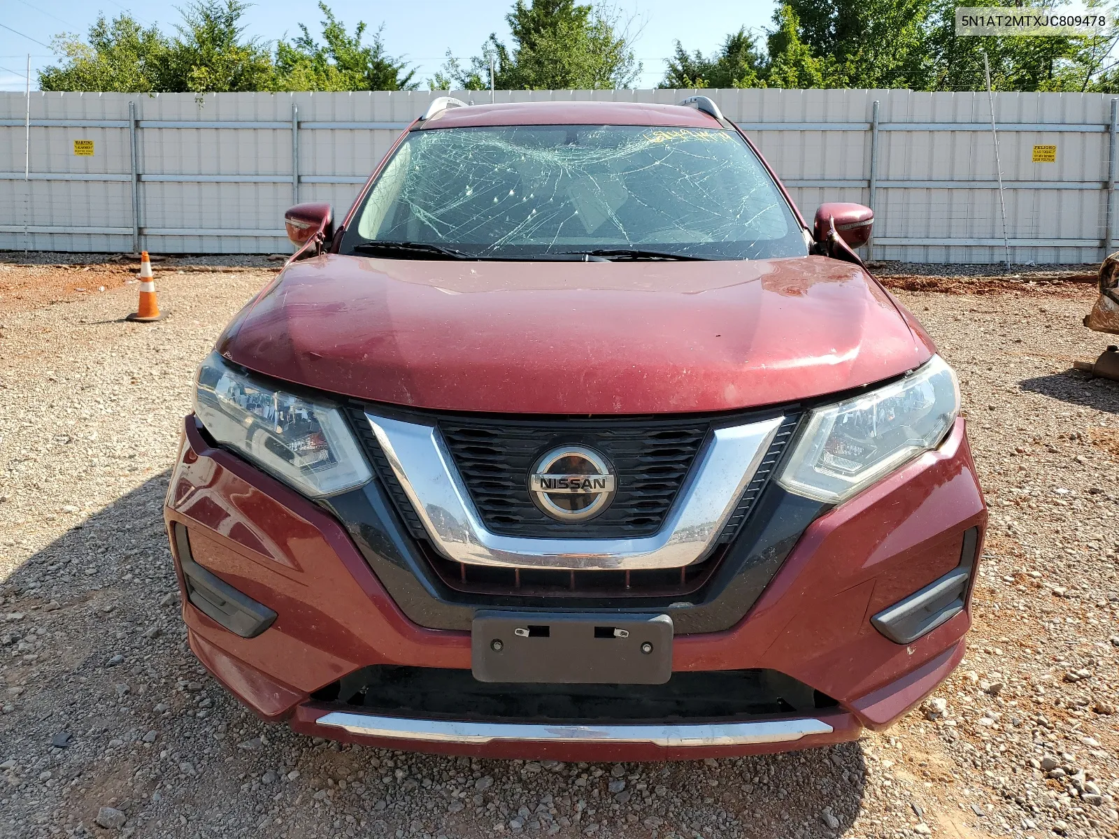 5N1AT2MTXJC809478 2018 Nissan Rogue S