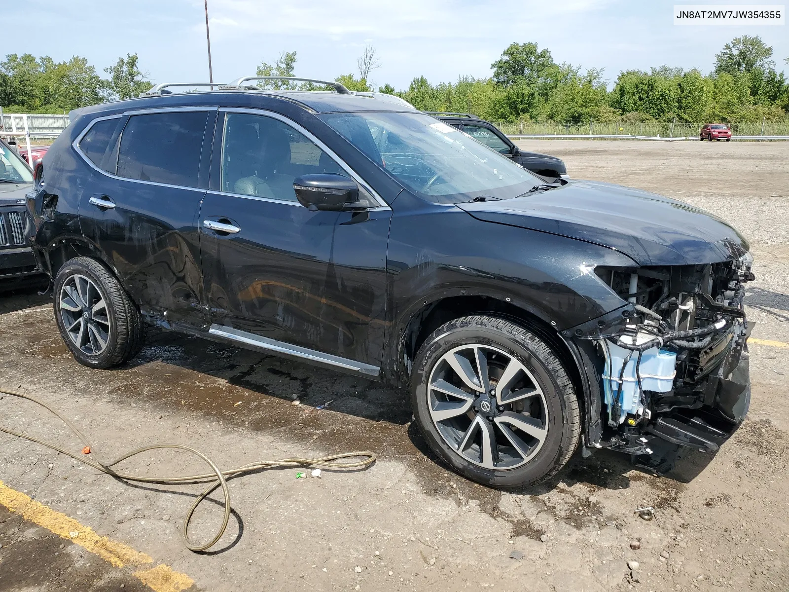 2018 Nissan Rogue S VIN: JN8AT2MV7JW354355 Lot: 68571114