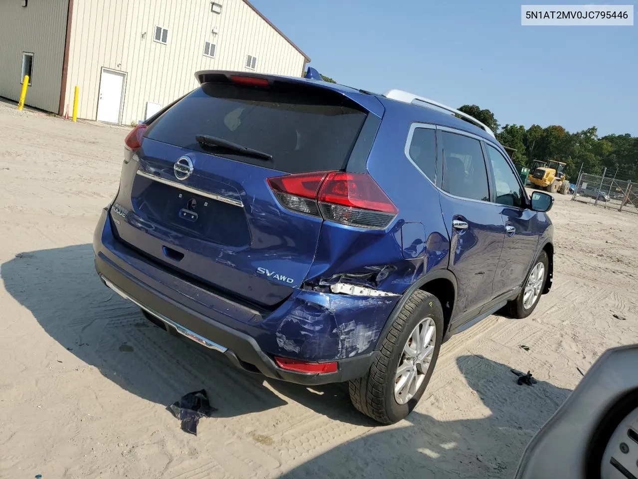 2018 Nissan Rogue S VIN: 5N1AT2MV0JC795446 Lot: 68584874