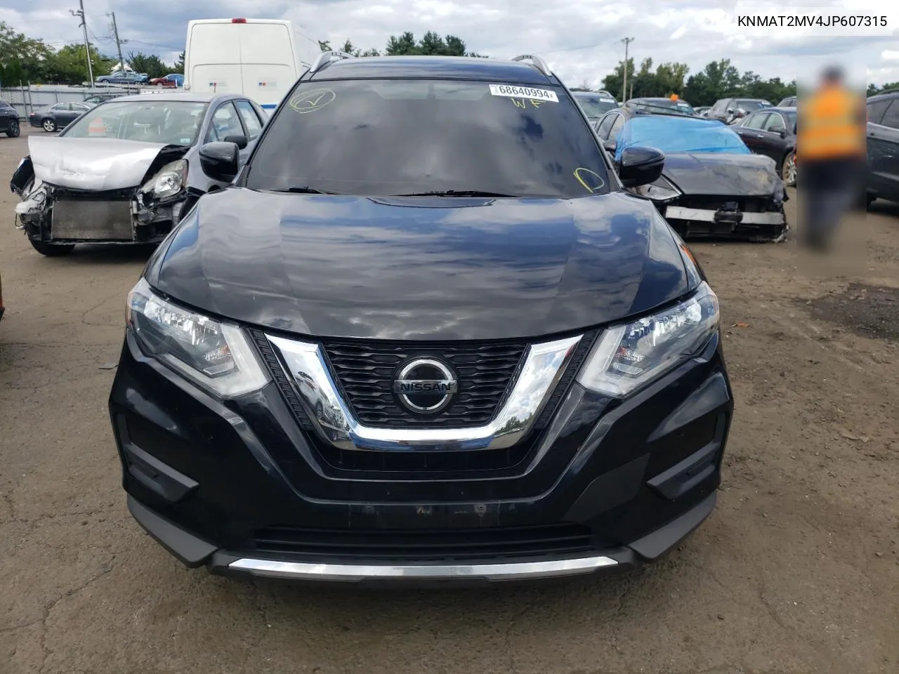 2018 Nissan Rogue S VIN: KNMAT2MV4JP607315 Lot: 68640994