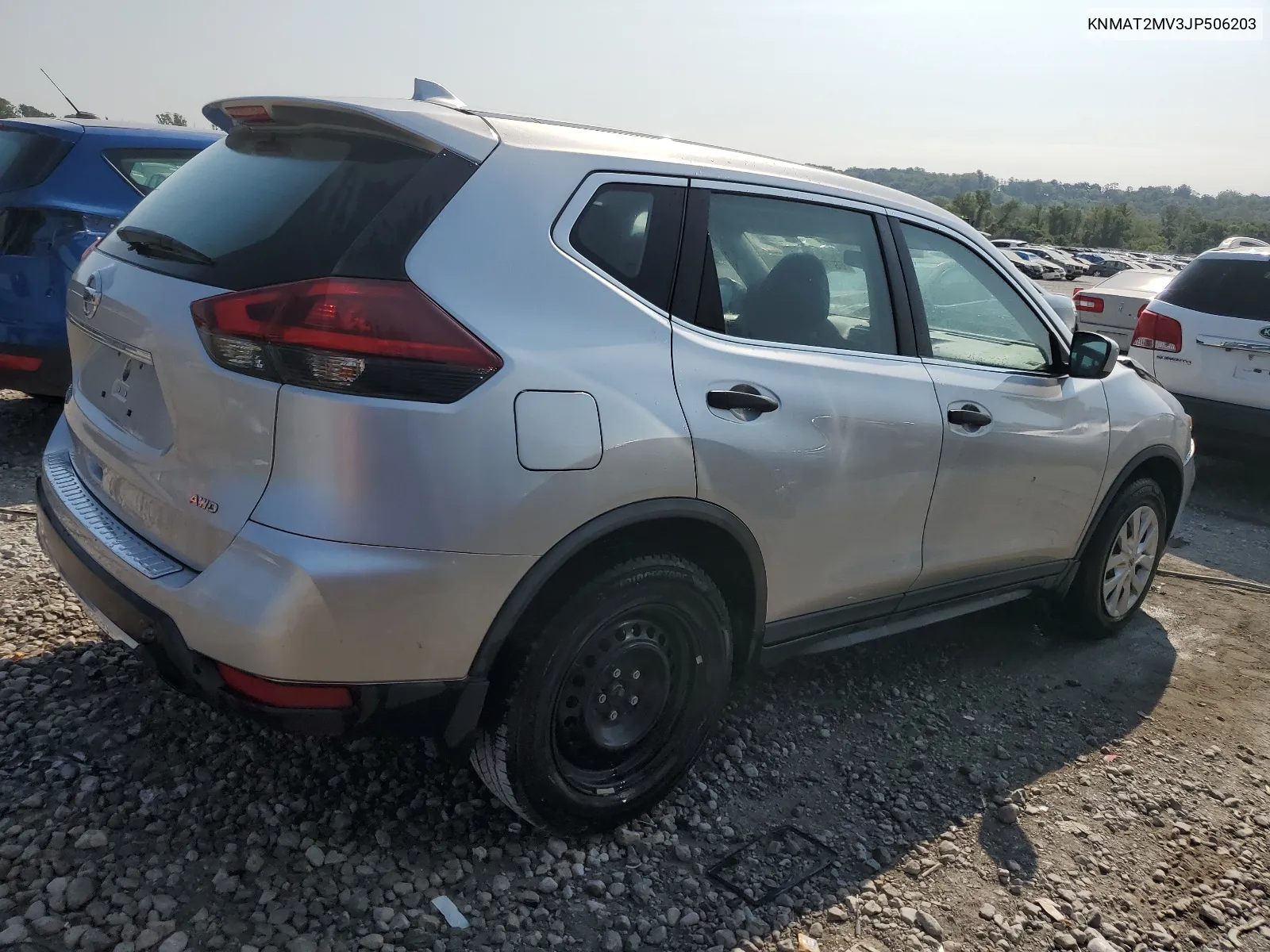 2018 Nissan Rogue S VIN: KNMAT2MV3JP506203 Lot: 68709564