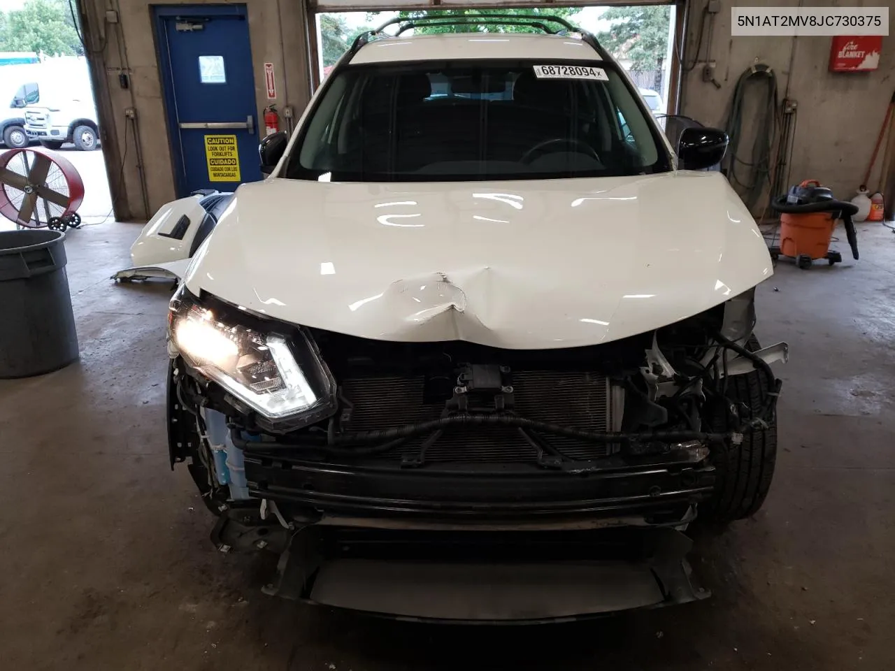 5N1AT2MV8JC730375 2018 Nissan Rogue S