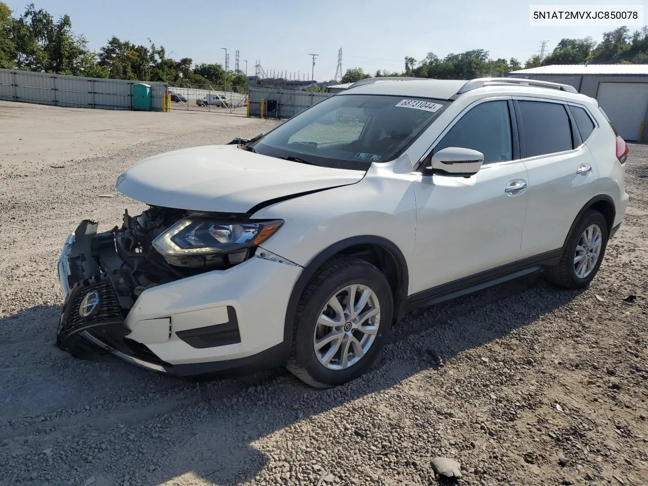 2018 Nissan Rogue S VIN: 5N1AT2MVXJC850078 Lot: 68731044