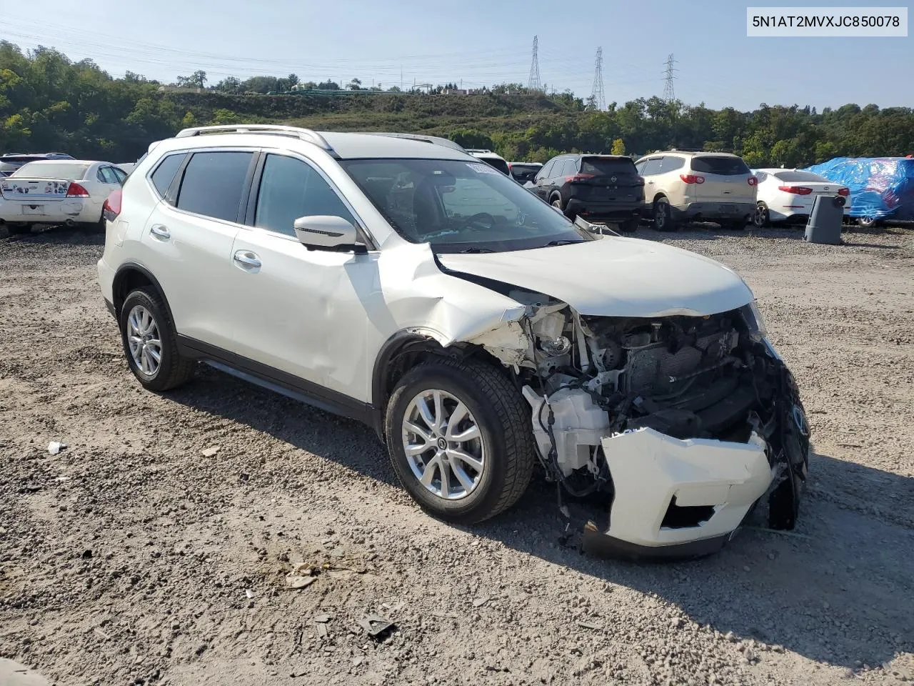 2018 Nissan Rogue S VIN: 5N1AT2MVXJC850078 Lot: 68731044