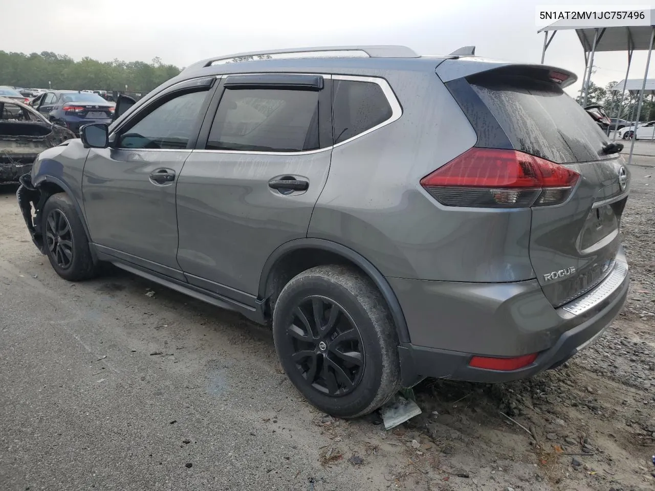 2018 Nissan Rogue S VIN: 5N1AT2MV1JC757496 Lot: 68899344