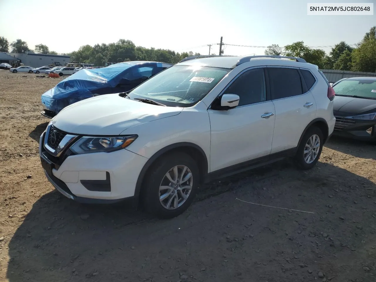 2018 Nissan Rogue S VIN: 5N1AT2MV5JC802648 Lot: 68903974