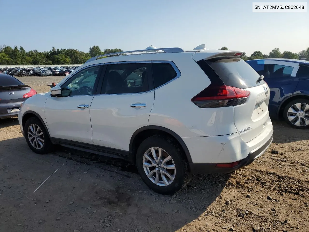 2018 Nissan Rogue S VIN: 5N1AT2MV5JC802648 Lot: 68903974