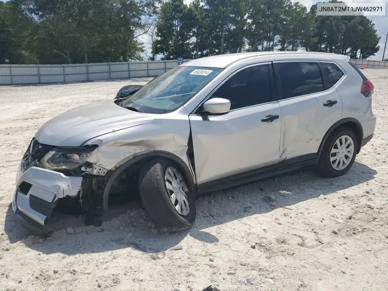 2018 Nissan Rogue S VIN: JN8AT2MT1JW462971 Lot: 69035314