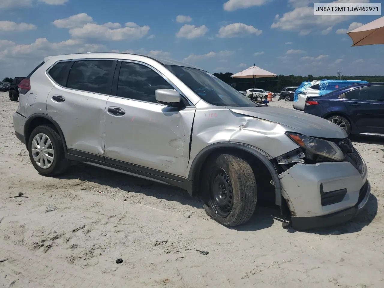 2018 Nissan Rogue S VIN: JN8AT2MT1JW462971 Lot: 69035314