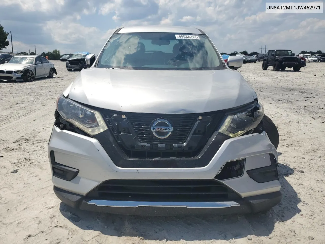 2018 Nissan Rogue S VIN: JN8AT2MT1JW462971 Lot: 69035314