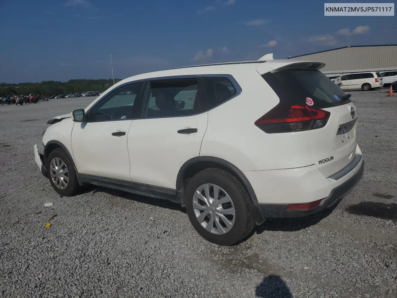 2018 Nissan Rogue S VIN: KNMAT2MV5JP571117 Lot: 69152714