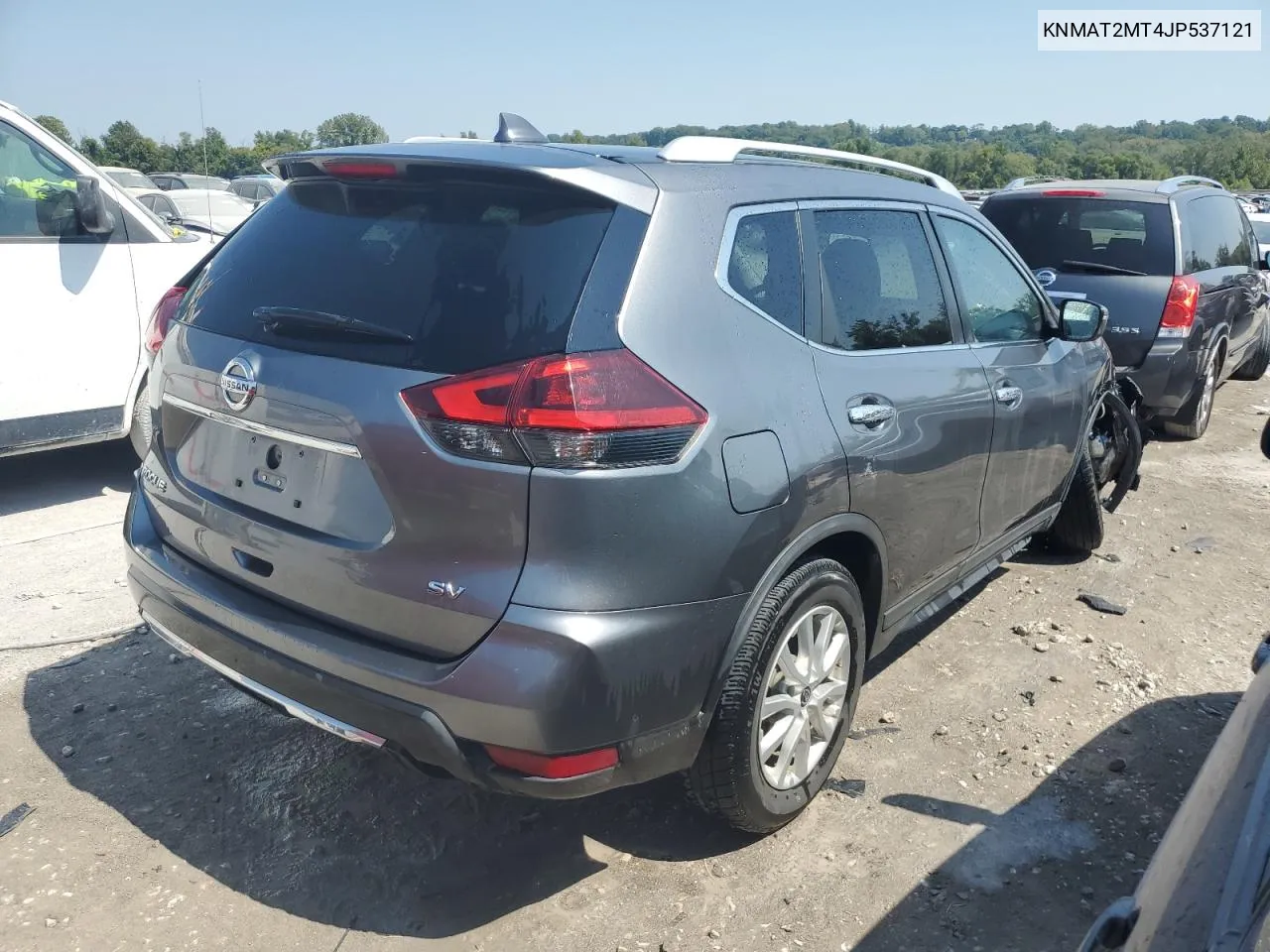 2018 Nissan Rogue S VIN: KNMAT2MT4JP537121 Lot: 69221884