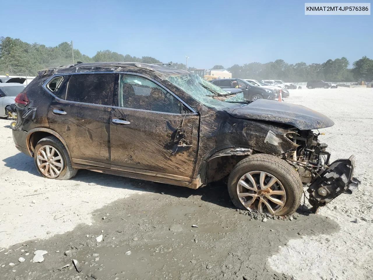 2018 Nissan Rogue S VIN: KNMAT2MT4JP576386 Lot: 69243644