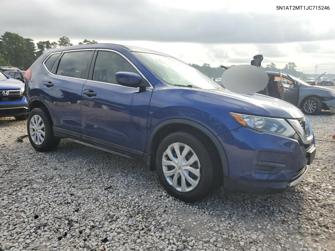 2018 Nissan Rogue S VIN: 5N1AT2MT1JC715246 Lot: 69444164