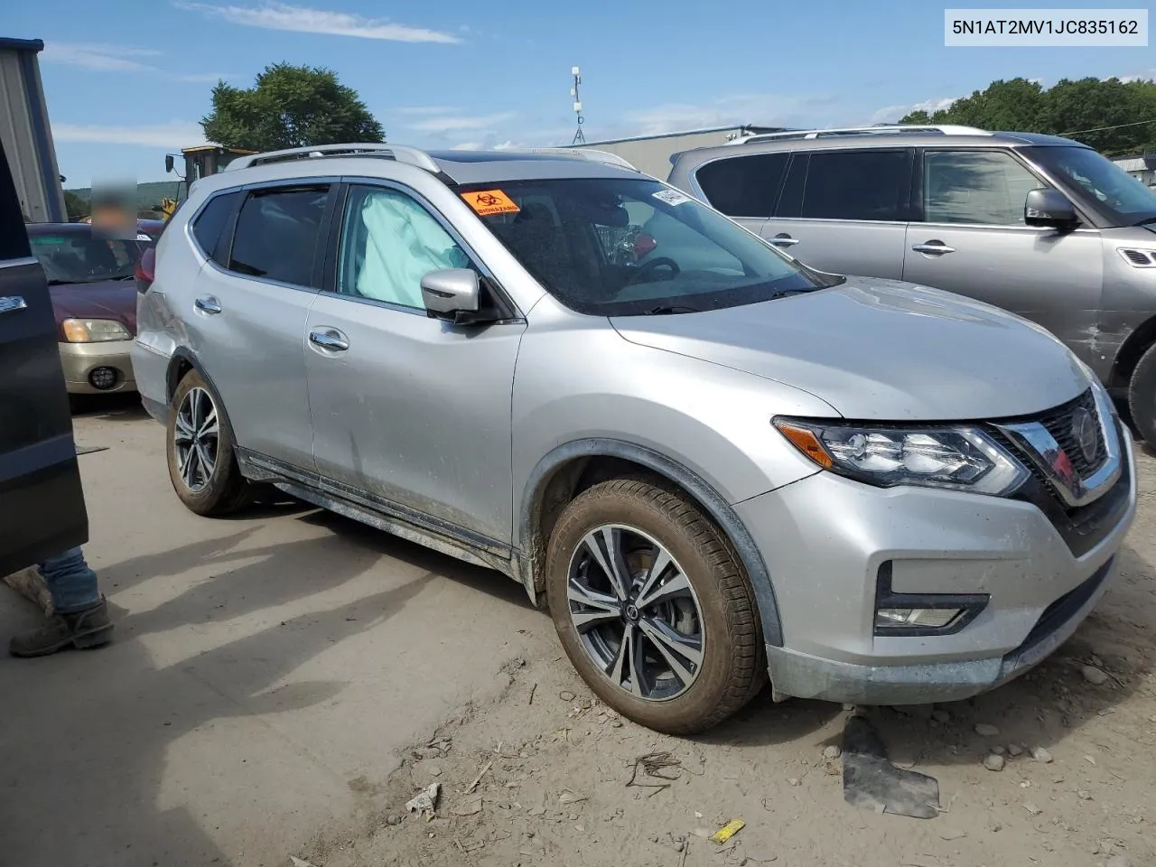 2018 Nissan Rogue S VIN: 5N1AT2MV1JC835162 Lot: 69446544