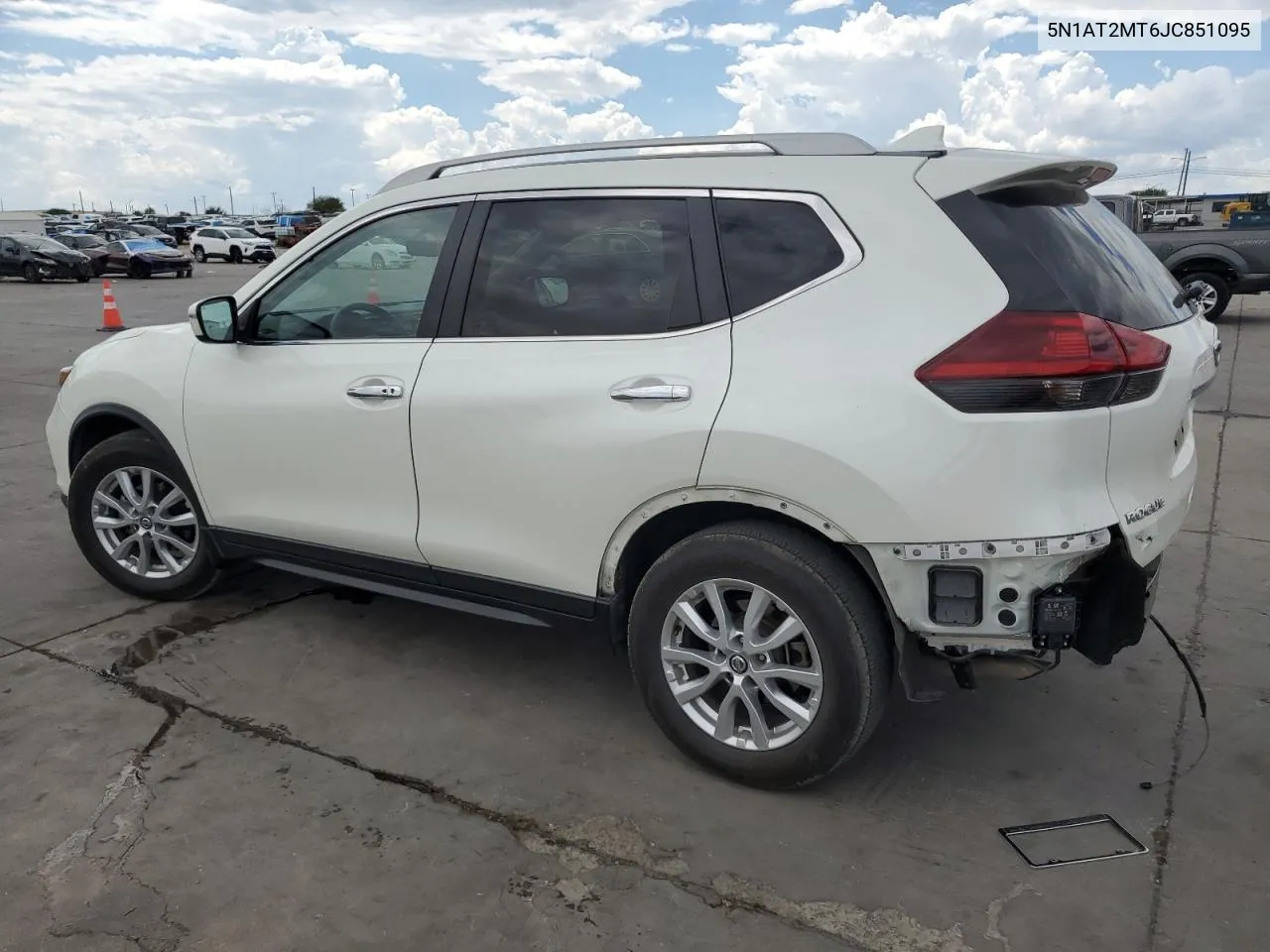 2018 Nissan Rogue S VIN: 5N1AT2MT6JC851095 Lot: 69496284