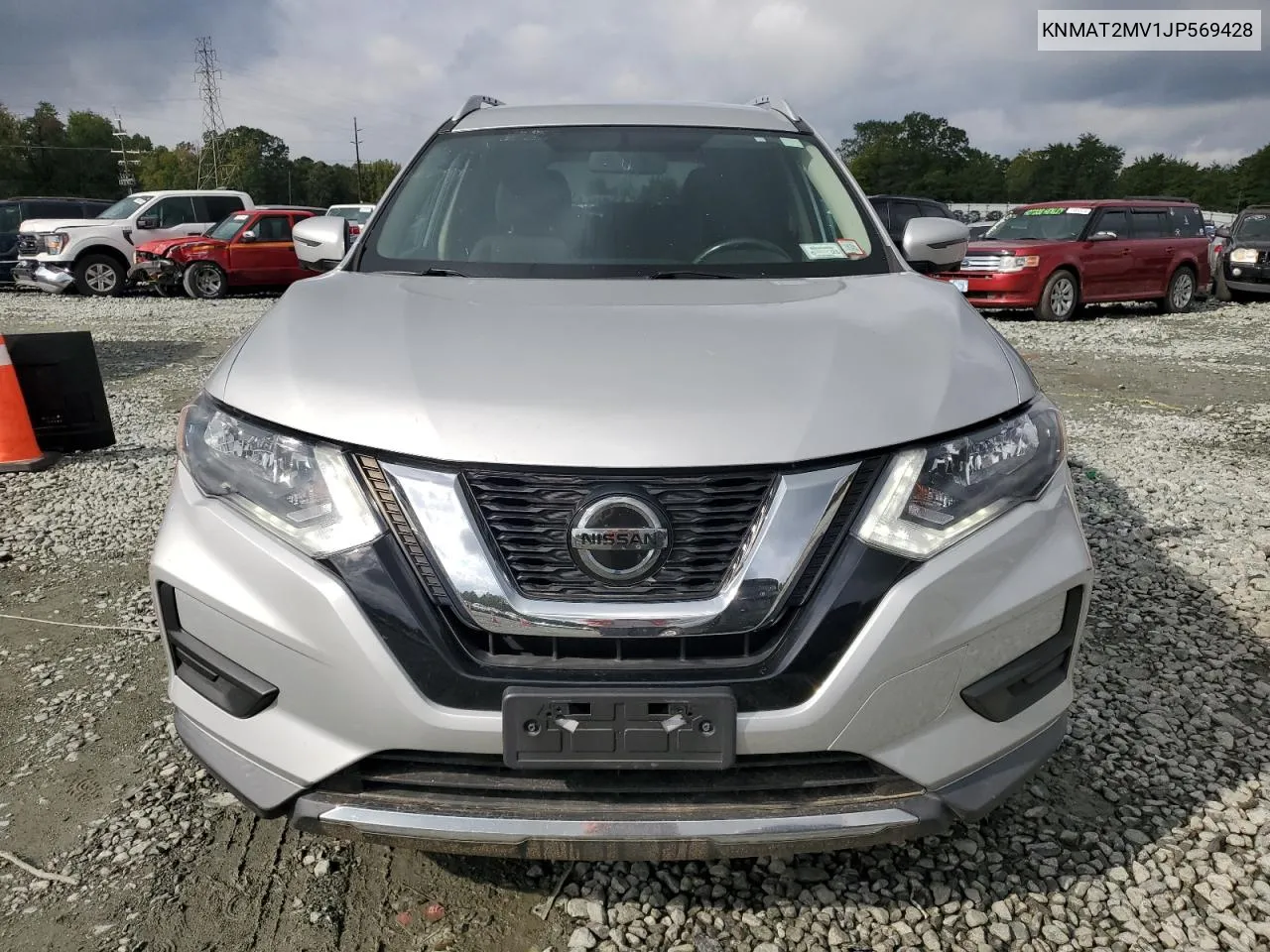 2018 Nissan Rogue S VIN: KNMAT2MV1JP569428 Lot: 69554354