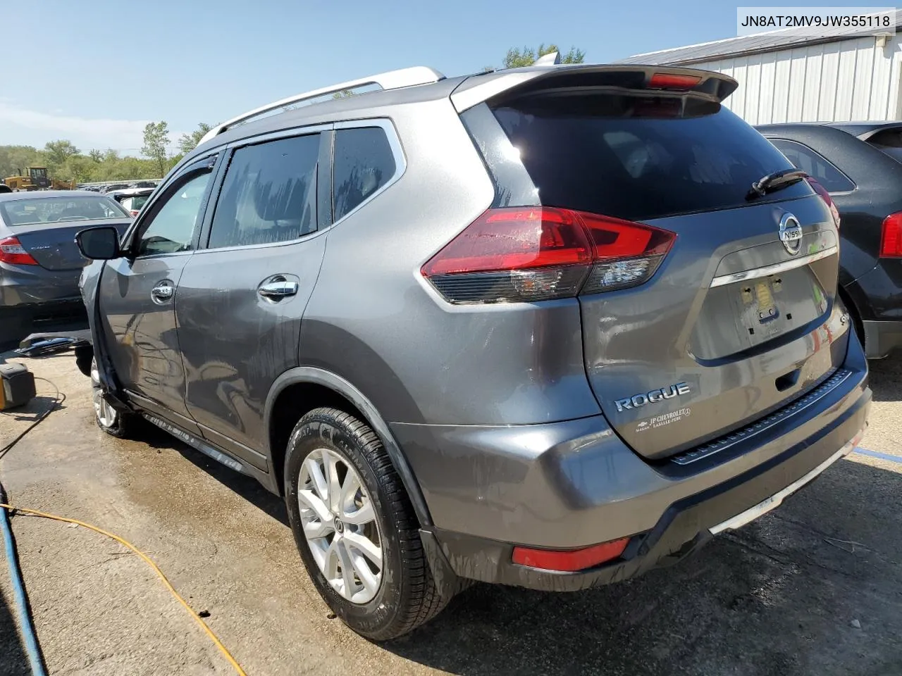 2018 Nissan Rogue S VIN: JN8AT2MV9JW355118 Lot: 69585944