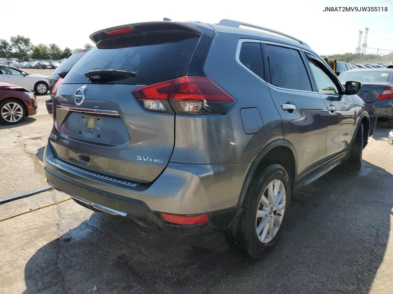 JN8AT2MV9JW355118 2018 Nissan Rogue S