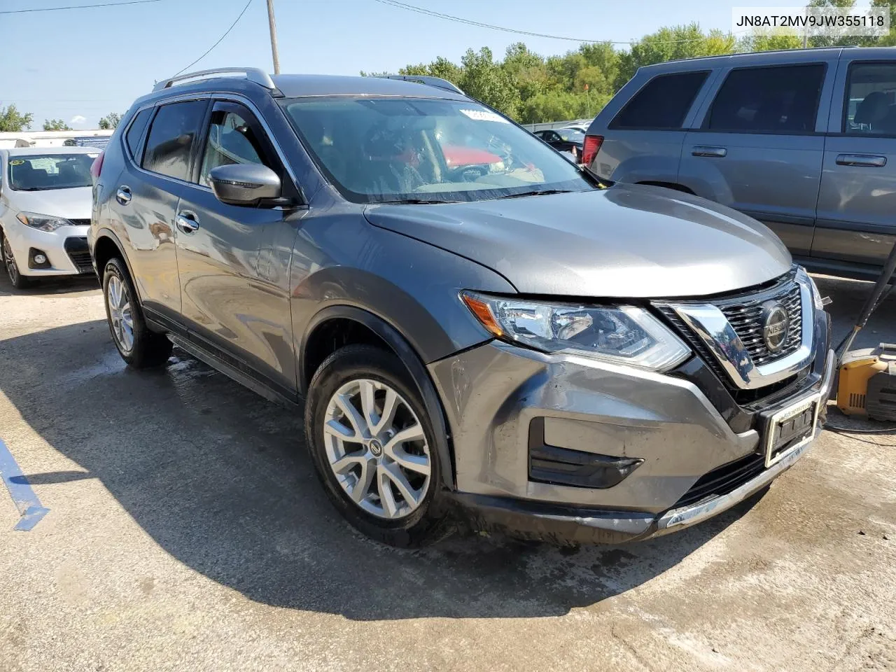 2018 Nissan Rogue S VIN: JN8AT2MV9JW355118 Lot: 69585944