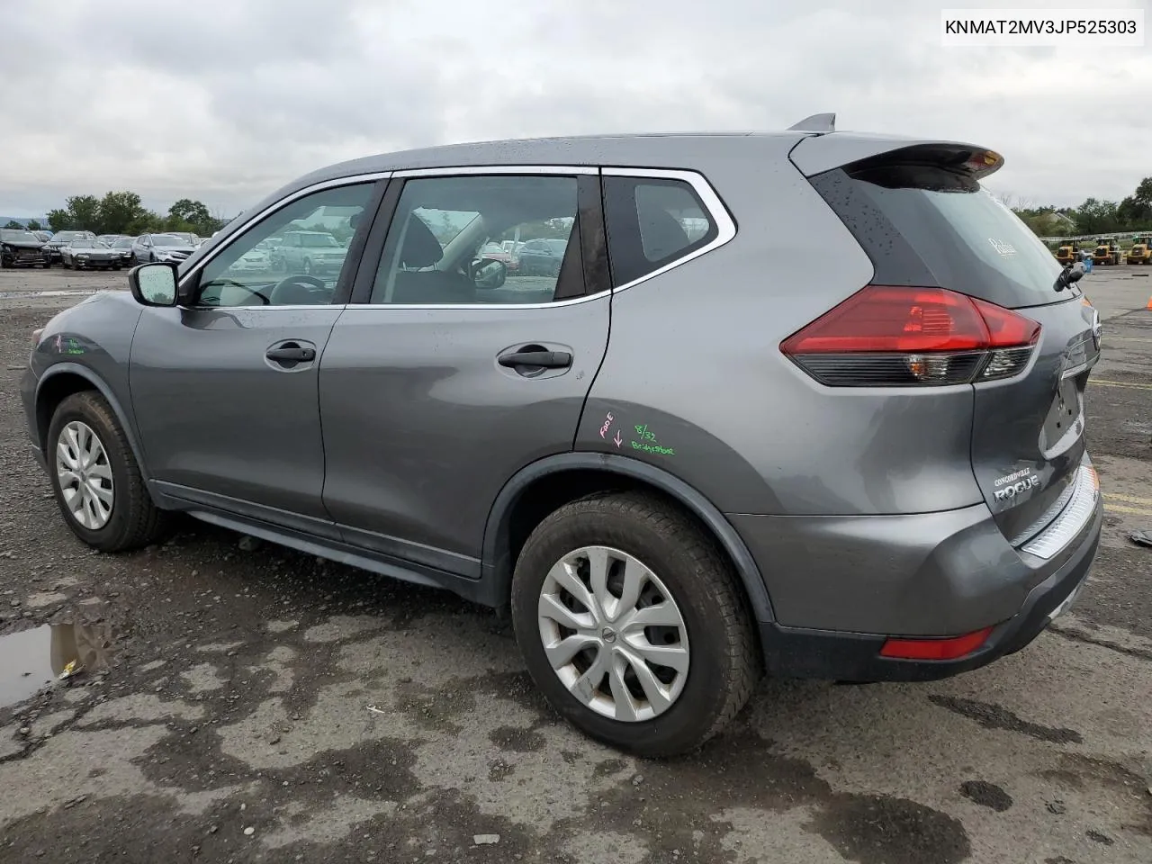 2018 Nissan Rogue S VIN: KNMAT2MV3JP525303 Lot: 69654274